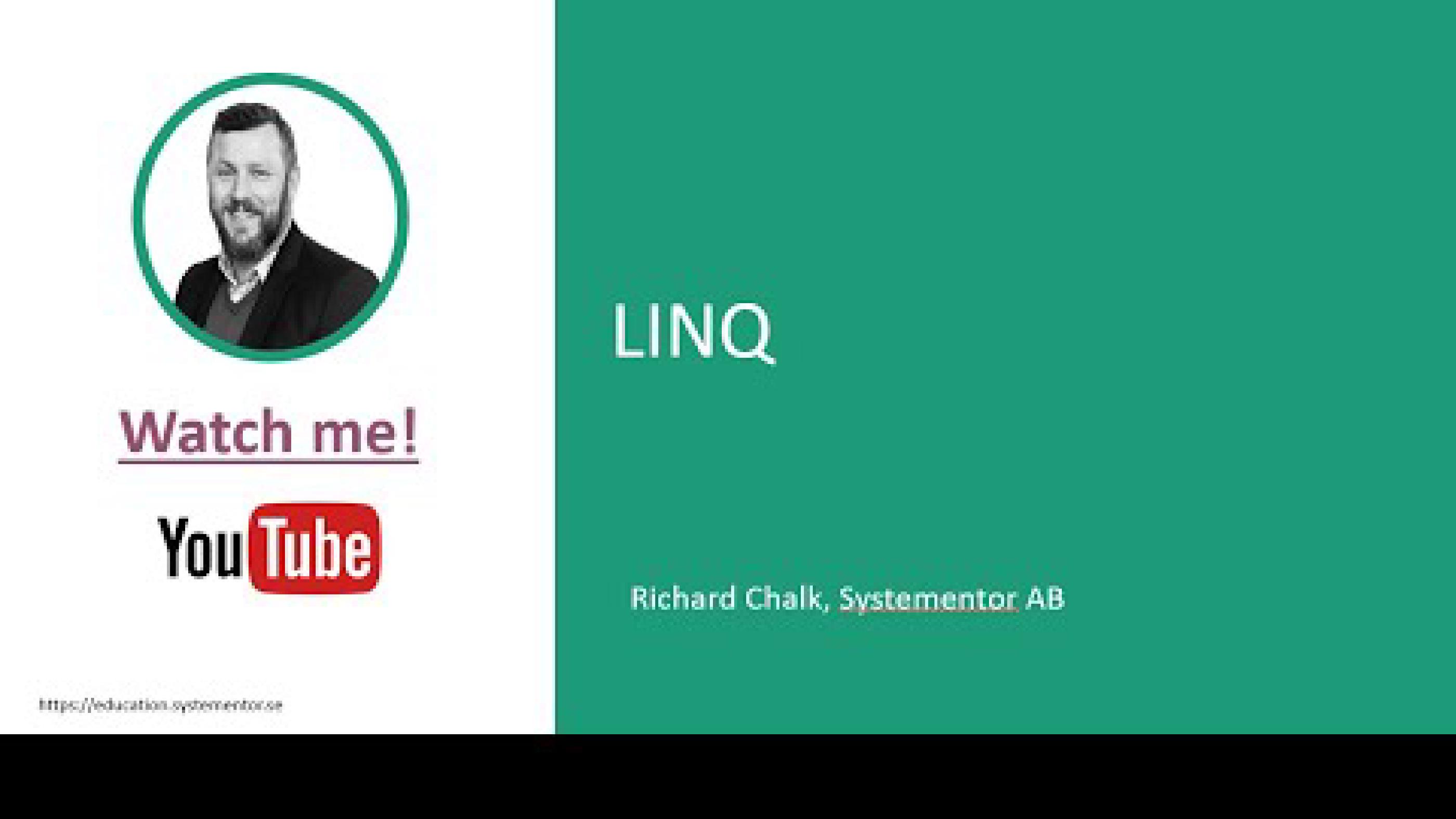 C# - Advanced - LINQ