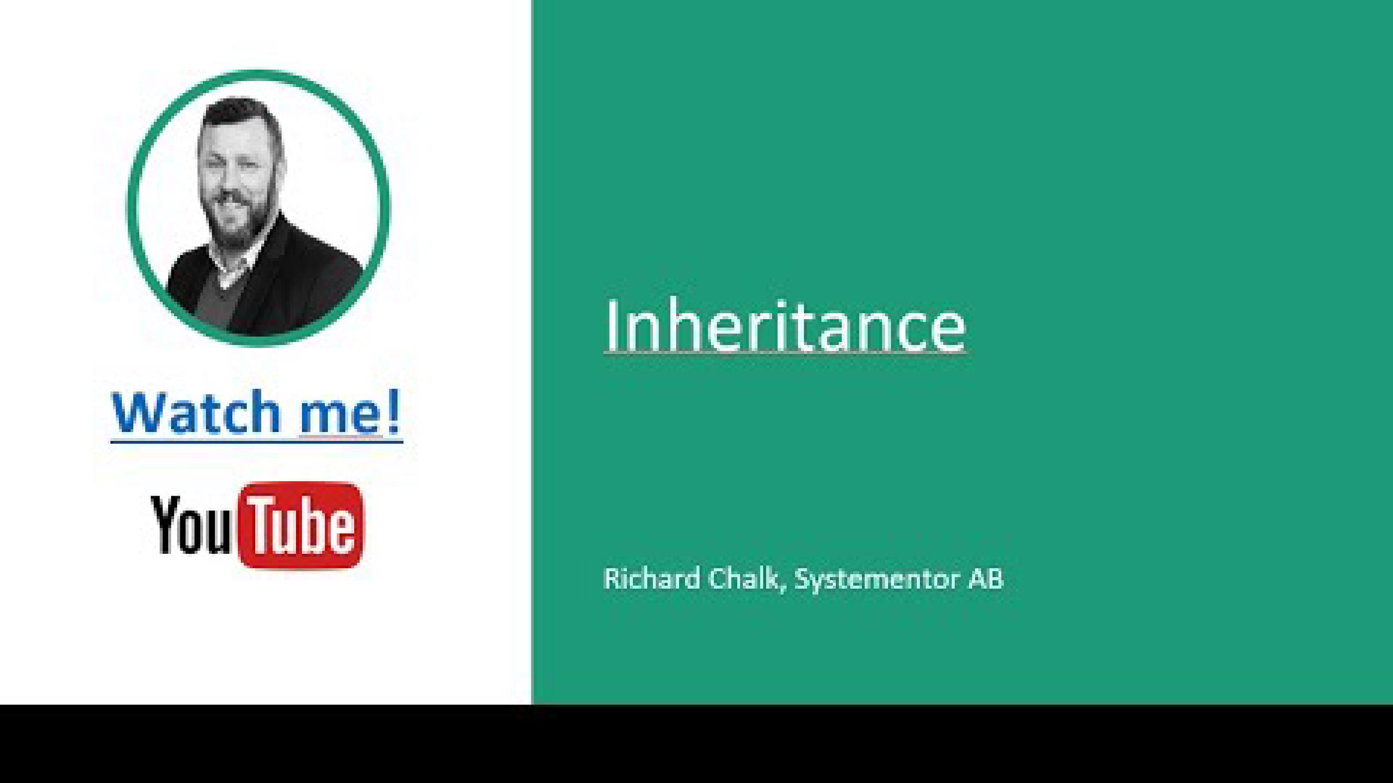 C# OOP - Inheritance